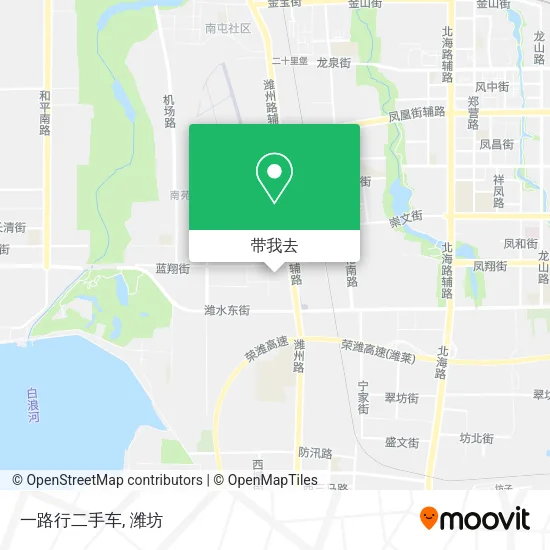 一路行二手车地图