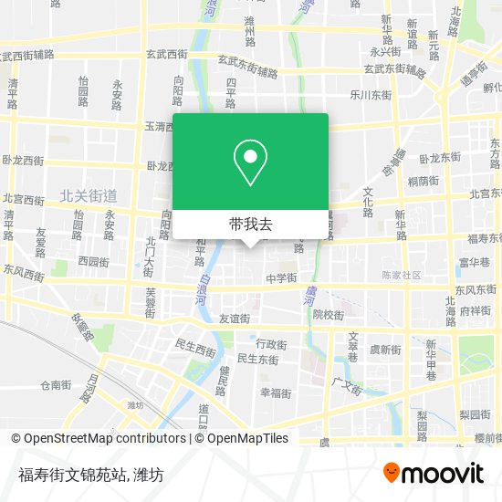 福寿街文锦苑站地图