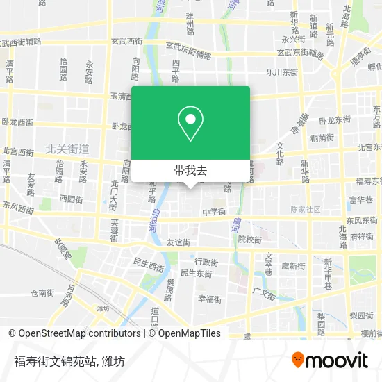 福寿街文锦苑站地图