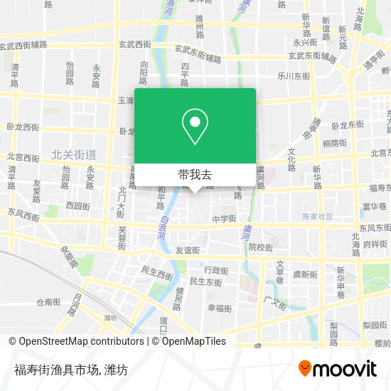 福寿街渔具市场地图