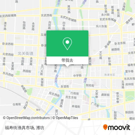 福寿街渔具市场地图