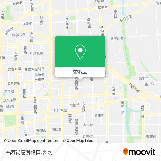 福寿街惠贤路口地图