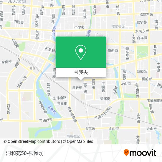 润和苑50栋地图
