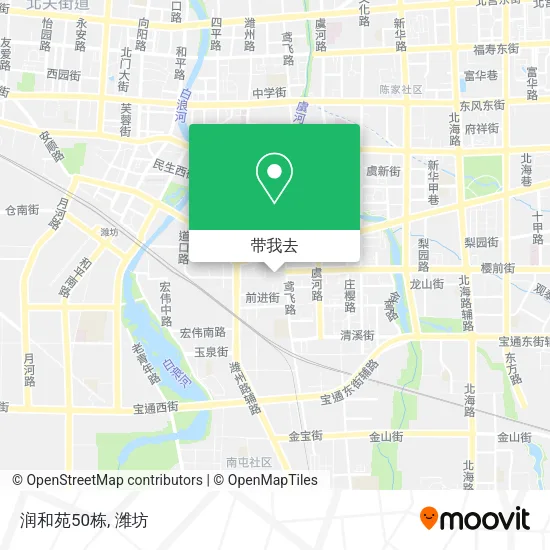 润和苑50栋地图