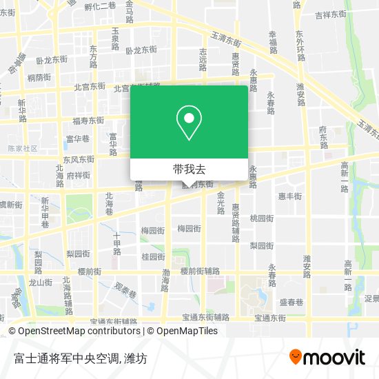 富士通将军中央空调地图
