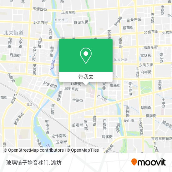 玻璃镜子静音移门地图