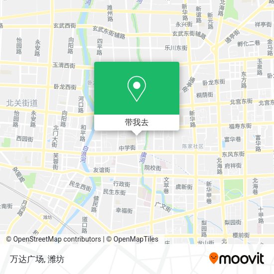 万达广场地图