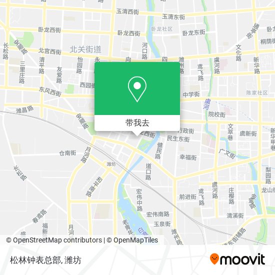 松林钟表总部地图