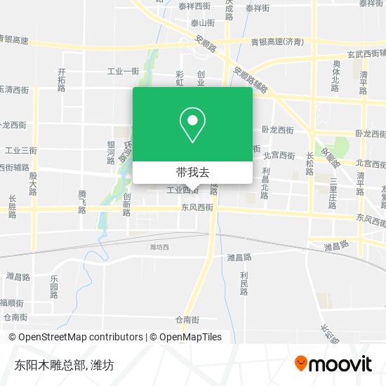 东阳木雕总部地图