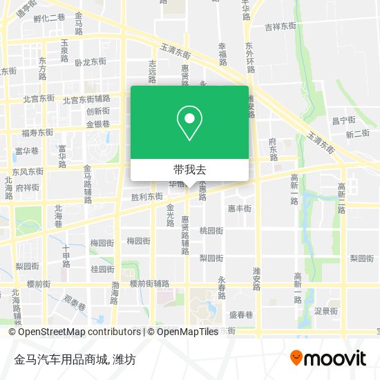 金马汽车用品商城地图