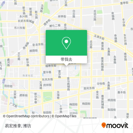 易宏推拿地图