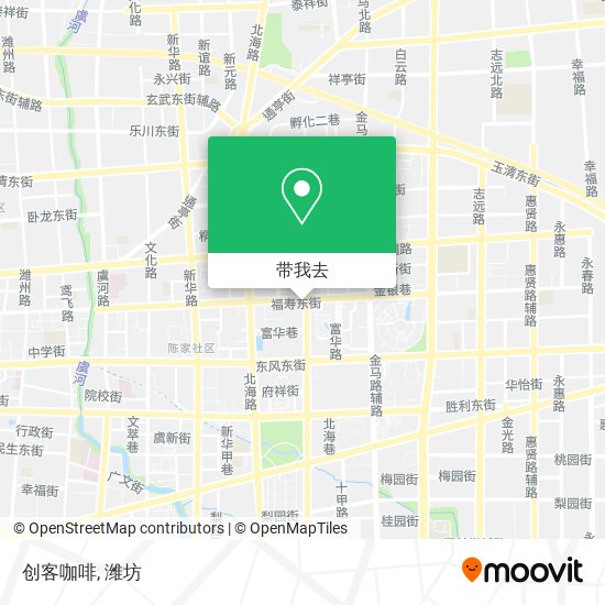 创客咖啡地图