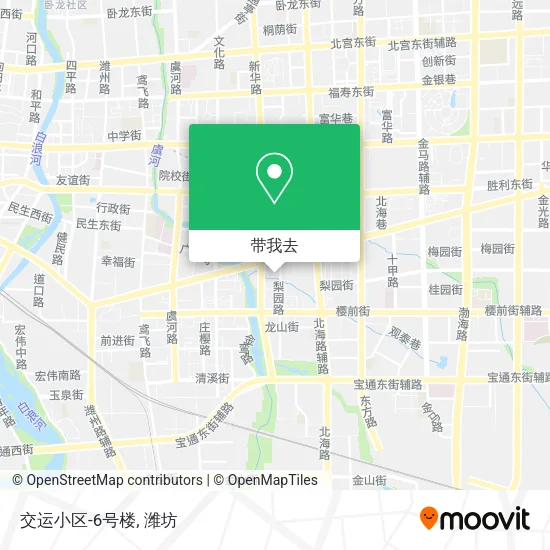 交运小区-6号楼地图