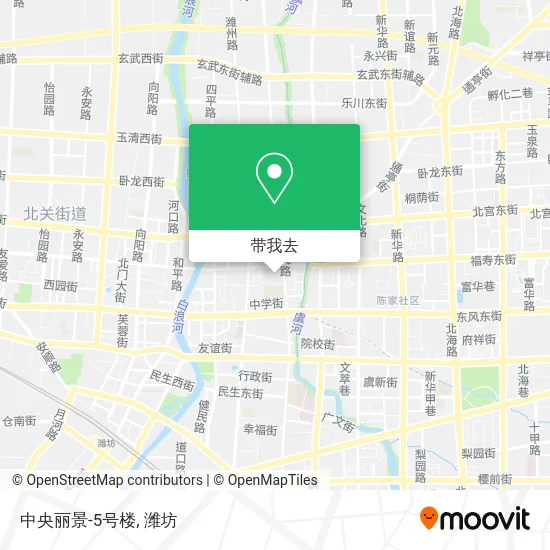 中央丽景-5号楼地图