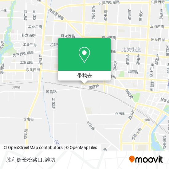 胜利街长松路口地图