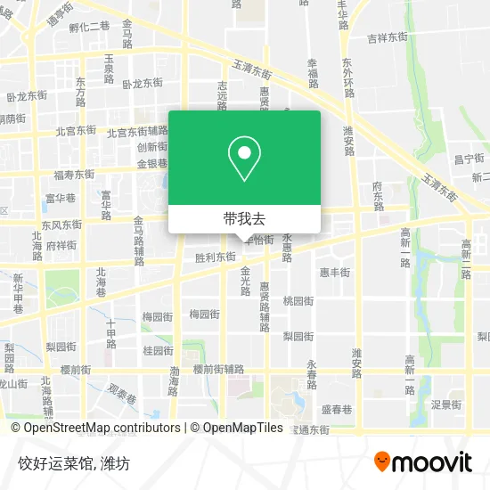 饺好运菜馆地图