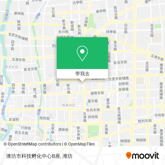 潍坊市科技孵化中心B座地图