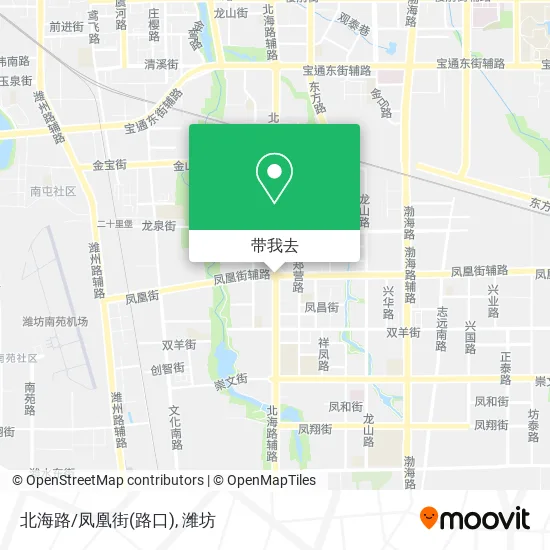 北海路/凤凰街(路口)地图