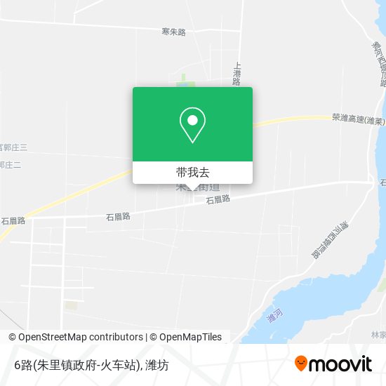 6路(朱里镇政府-火车站)地图