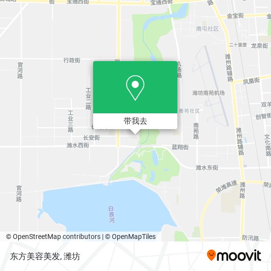 东方美容美发地图