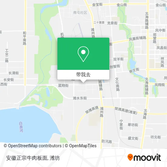 安徽正宗牛肉板面地图