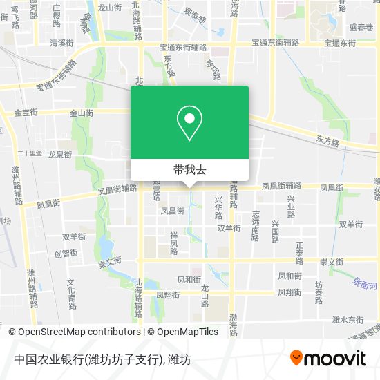 中国农业银行(潍坊坊子支行)地图
