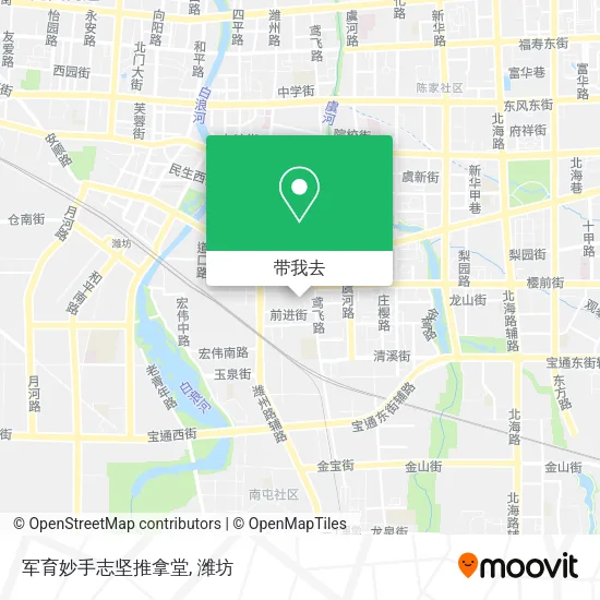 军育妙手志坚推拿堂地图
