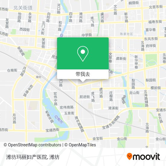 潍坊玛丽妇产医院地图