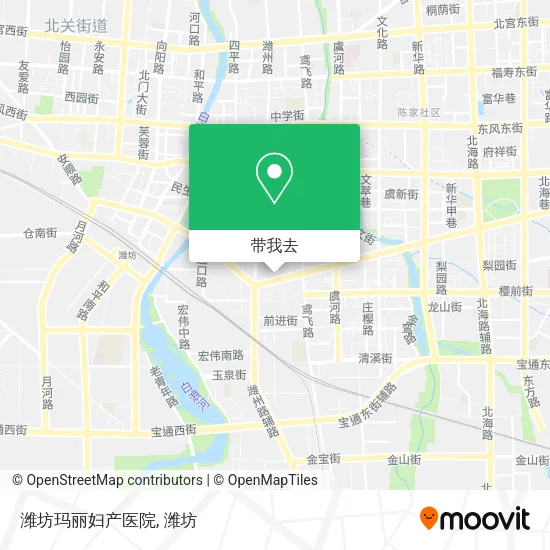 潍坊玛丽妇产医院地图