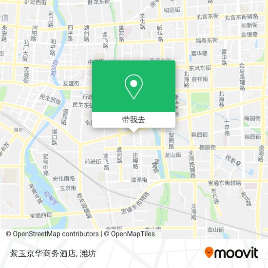 紫玉京华商务酒店地图