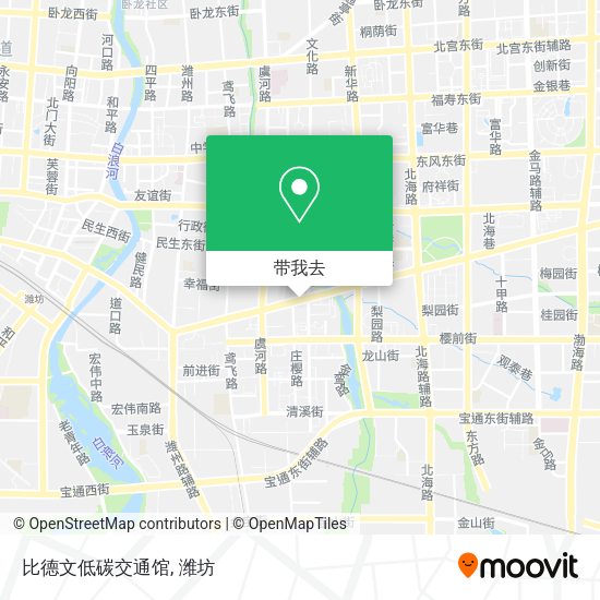 比德文低碳交通馆地图