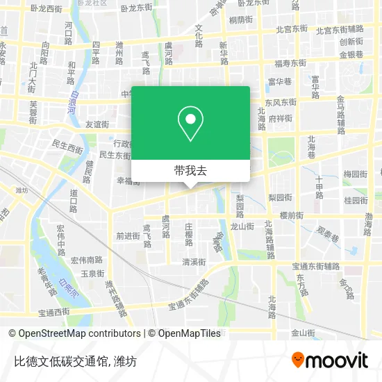 比德文低碳交通馆地图