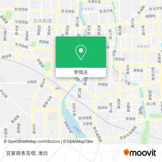 宜家商务宾馆地图