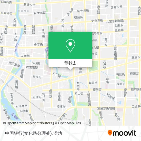 中国银行(文化路分理处)地图