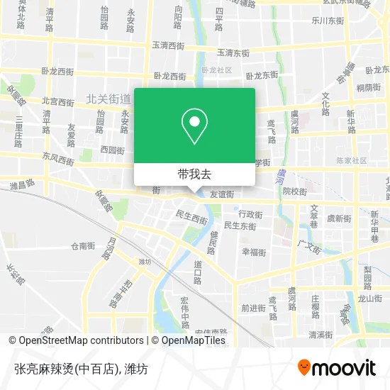 张亮麻辣烫(中百店)地图