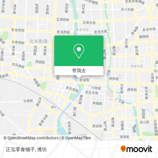 正泓零食铺子地图