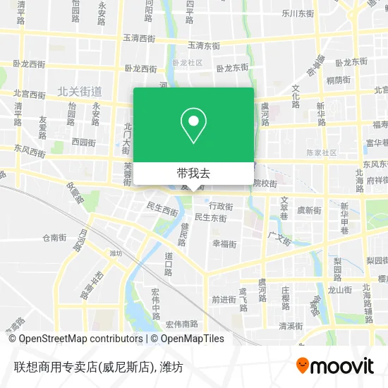 联想商用专卖店(威尼斯店)地图