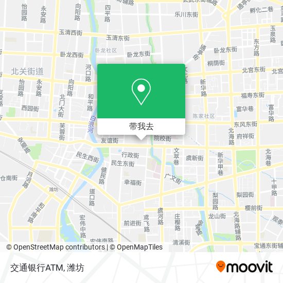 交通银行ATM地图