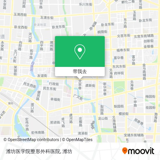 潍坊医学院整形外科医院地图
