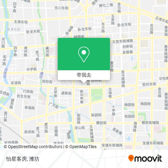 怡星客房地图