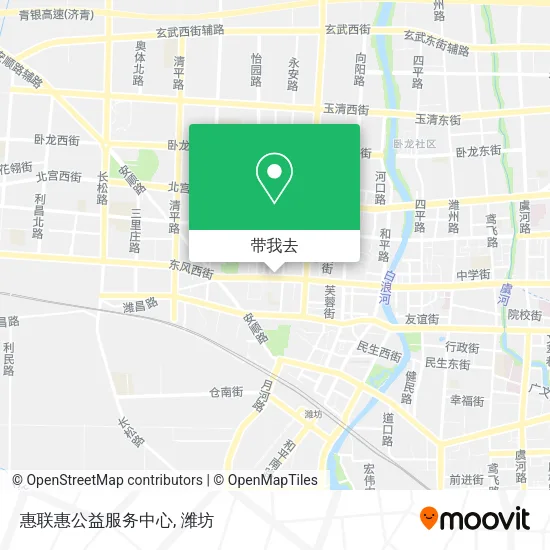 惠联惠公益服务中心地图