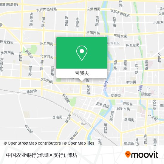 中国农业银行(潍城区支行)地图