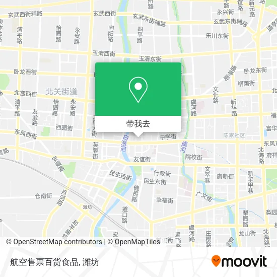 航空售票百货食品地图