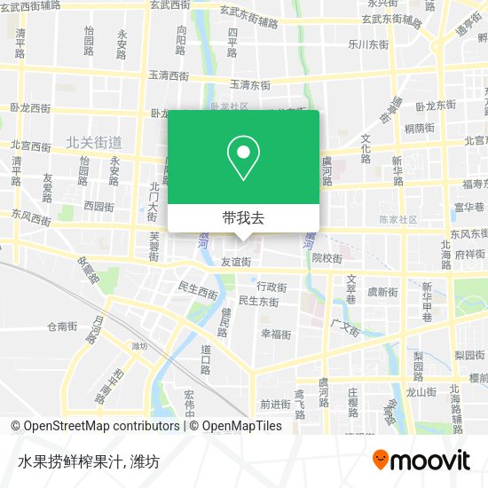 水果捞鲜榨果汁地图