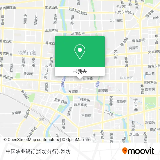 中国农业银行(潍坊分行)地图