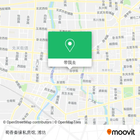 蜀香秦缘私房馆地图