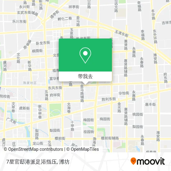 7星官邸港派足浴指压地图