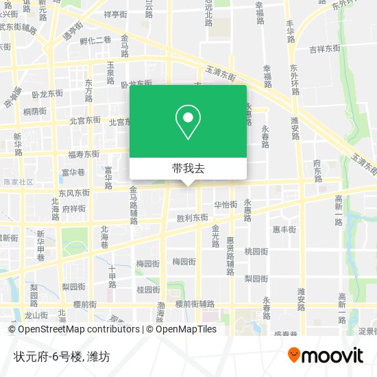 状元府-6号楼地图
