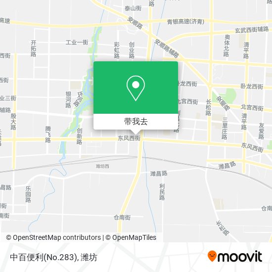中百便利(No.283)地图