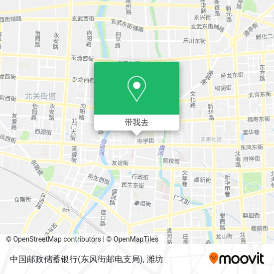 中国邮政储蓄银行(东风街邮电支局)地图